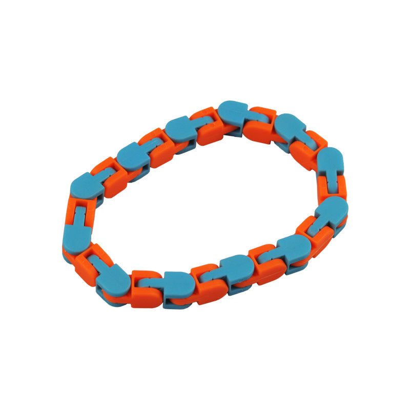 Plastic Wacky Track Fidget Toy Snap and Click 27cm Length 2