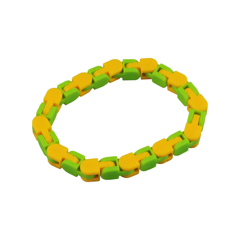 Plastic Wacky Track Fidget Toy Snap and Click 27cm Length 3