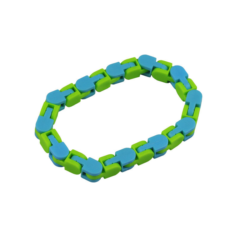 Plastic Wacky Track Fidget Toy Snap and Click 27cm Length 4
