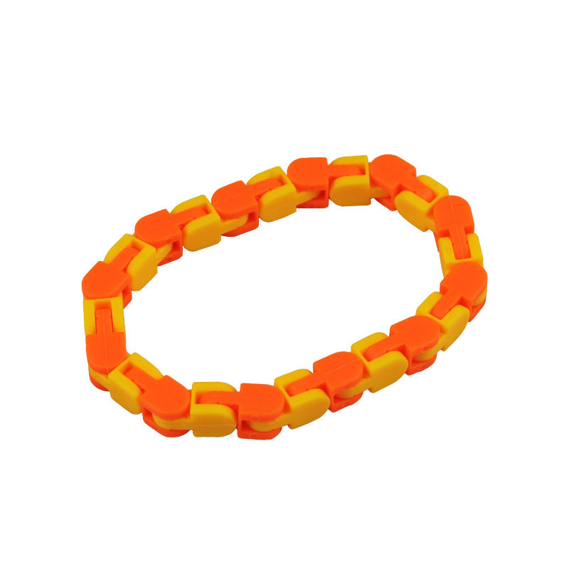 Plastic Wacky Track Fidget Toy Snap and Click 27cm Length 5