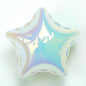 50pcs 25x16mm UV Finish Jelly Five-Pointed Star Acrylic Beads 5