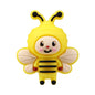 Silicone 3D Focal Beads Bee Butterfly with Smiling Faces 14
