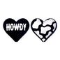 20Pcs Silicone 3D Focal Beads Cowboy Series Holding Horseshoe and Money Bag 10