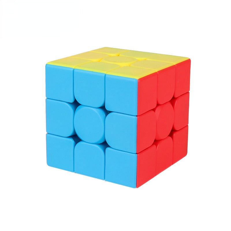 Plastic Fidget Cube Puzzle 5.5cm Smooth Speed Cube