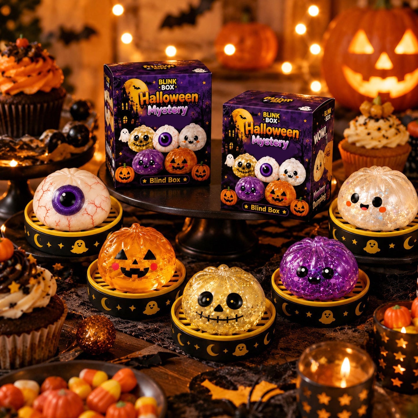 Halloween Dumpling Squishy Toy 2