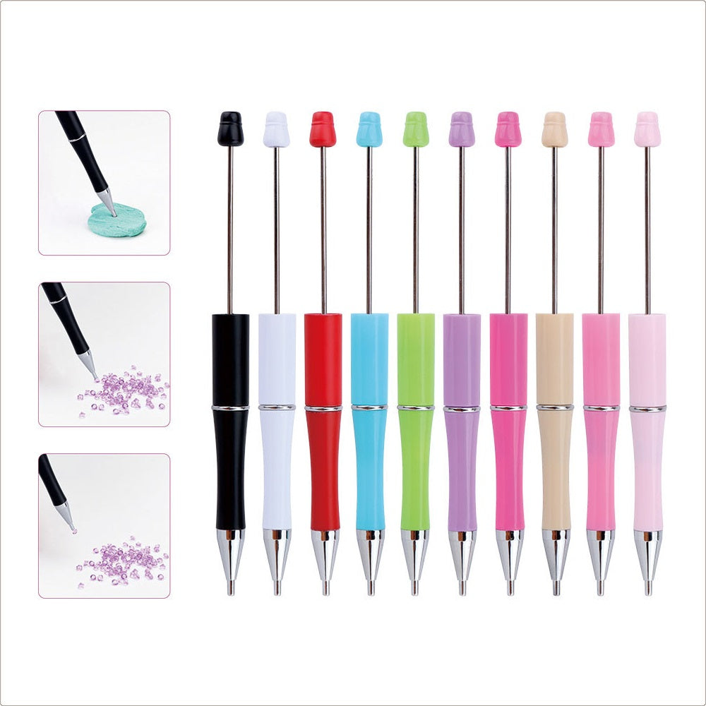 Beadable Rhinestone Dotting Pen Nail Art Tool DIY Craft Supplies
