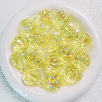 5pcs 30x25mm Hot Air Balloon Transparent Acrylic Beads 5