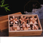 Wooden Luban Lock Puzzle Brain Teaser Educational Toy 3