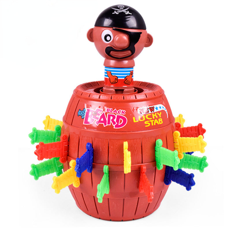 Pirate Barrel Prank Toy Interactive Desktop Game for Kids 2