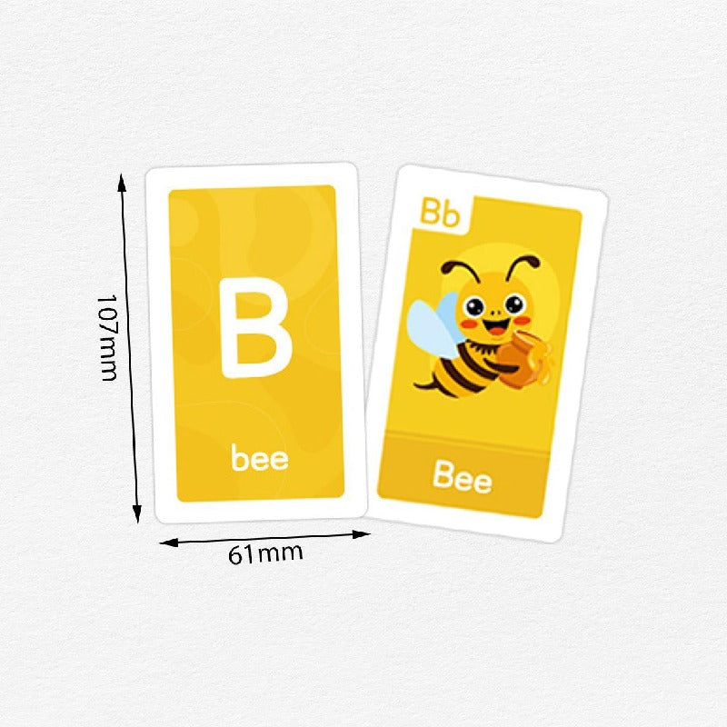 Educational Flash Cards Learning Toy for Toddlers Paper Material 5