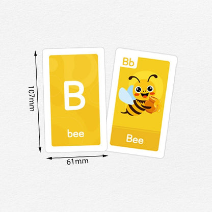 Educational Flash Cards Learning Toy for Toddlers Paper Material 5