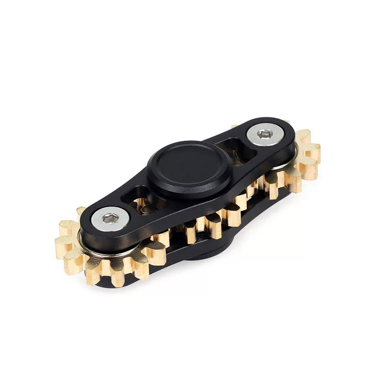 Metal 3-Gear Fidget Spinner Linkage Rotation Hand Spinner 2