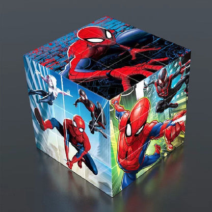 Neutral Ice and Snow Themed Rubik's Cube Fidget Toy 57mm 12