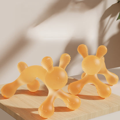 Silicone Baby Teether Lying Down Rabbit Shape Baby Teethers 3