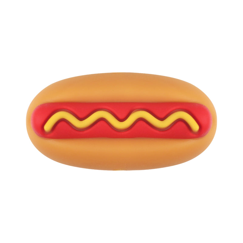 20Pcs Silicone 3D Focal Beads Fast Food Chicken Nuggets French Fries Taco 17