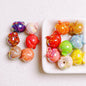 10pcs 16mm Peach Acrylic Beads Jewelry Making Craft Supplies 21