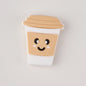 20pcs Silicone Focal Beads Smile Cup Front Facing Design 4