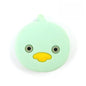 Silicone Focal Beads Cartoon Duck Round Face with Beak 11