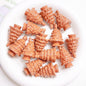 5pcs 36x22mm Christmas Tree Acrylic Beads Holiday Craft 12