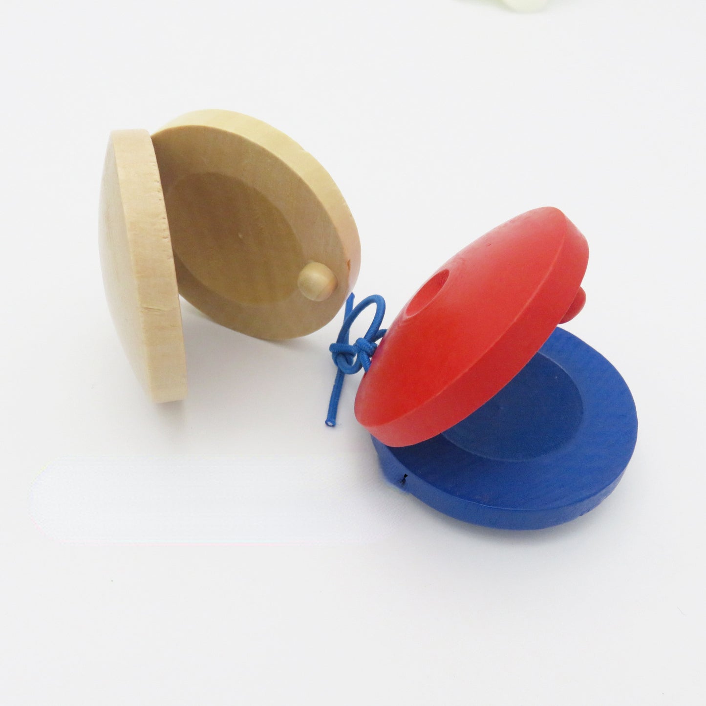 Wooden Castanet Kids Musical Instrument Early Educational Toy 2