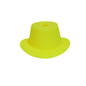50pcs Silicone Focal Beads Cowboy Hat With Hole Center 20