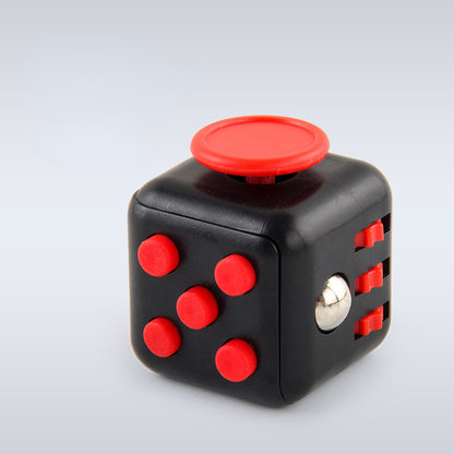 Silicone Fidget Cube 6-Function Decompression Desk Toy 3.4cm 10