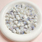 10pcs 11mm Double Colored Bell Acrylic Beads Orchid Bracelet Accessories 10
