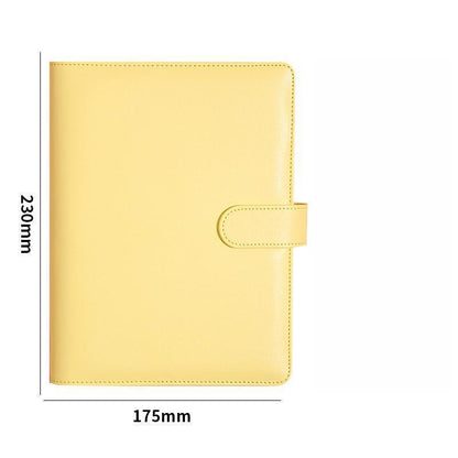 Creative Macaroon Color A5 Binder with Magnetic Buckle 9