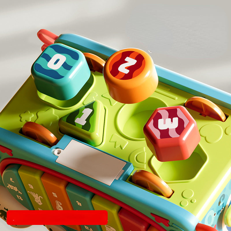 Crab Shape Plastic Kids Musical Instrument Educational Toy 3
