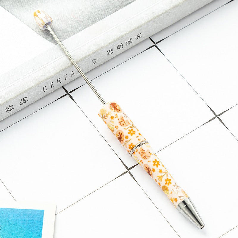 Easter Bunny Print Beadable Ballpoint Pens DIY Craft Supplies 10
