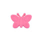 20pcs Silicone Focal Beads Butterfly Side Profile 15
