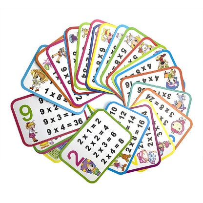 Educational Paper Flash Cards Early Development Learning Toy 9
