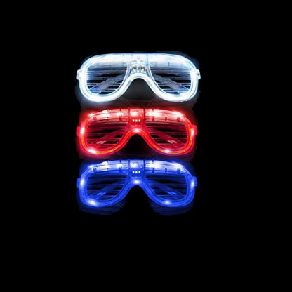 US Independence Day LED Necklace and Glass Party Accessory Set 5