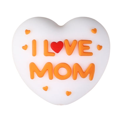 Silicone 3D Focal Beads Mother Day Gnome Holding Sign Detail 12