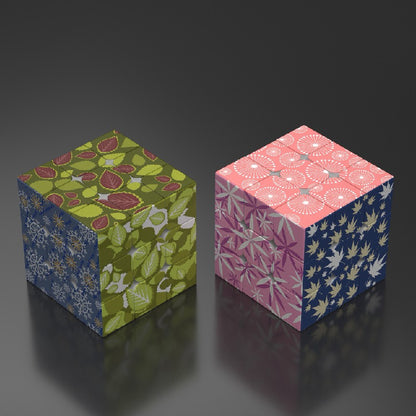 Plastic Zodiac Magic Fidget Cube Puzzle Toy 5.7cm 4
