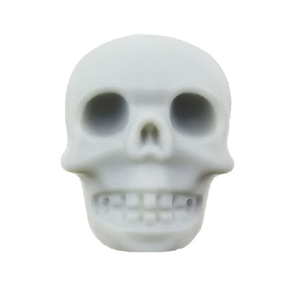 10pcs Silicone Focal Beads Halloween Ghost Bat Skull Pumpkin Designs 18