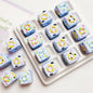 10pcs 16mm Cube Donut Acrylic Beads DIY Bracelet Making 8