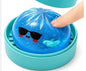 PU Squishy Halloween Ghost Sensory Stress Steamed Stuffed Bun Relief Squeeze Toy
