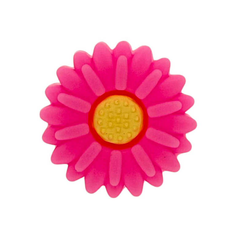 20Pcs Silicone Focal Beads Daisy Sunflower Front Facing Design 36