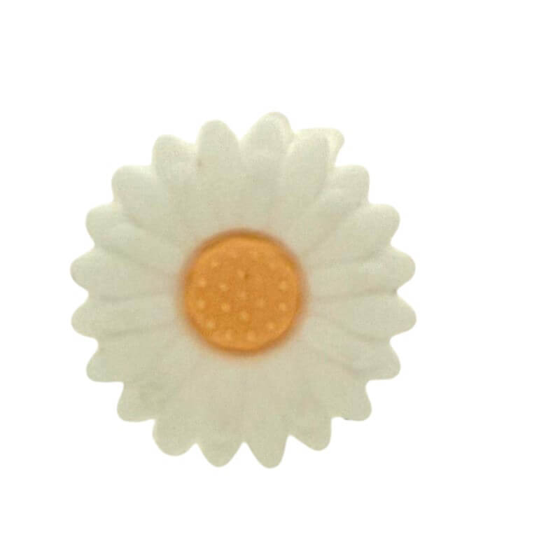 20Pcs Silicone Focal Beads Daisy Sunflower Front Facing Design 11