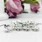 100pcs 10mm Large Hole Rhinestone Spacer Beads Copper Metal Frame 4