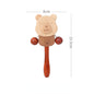 Wooden Rattle Drum Handbell Kids Musical Instrument Toy 12