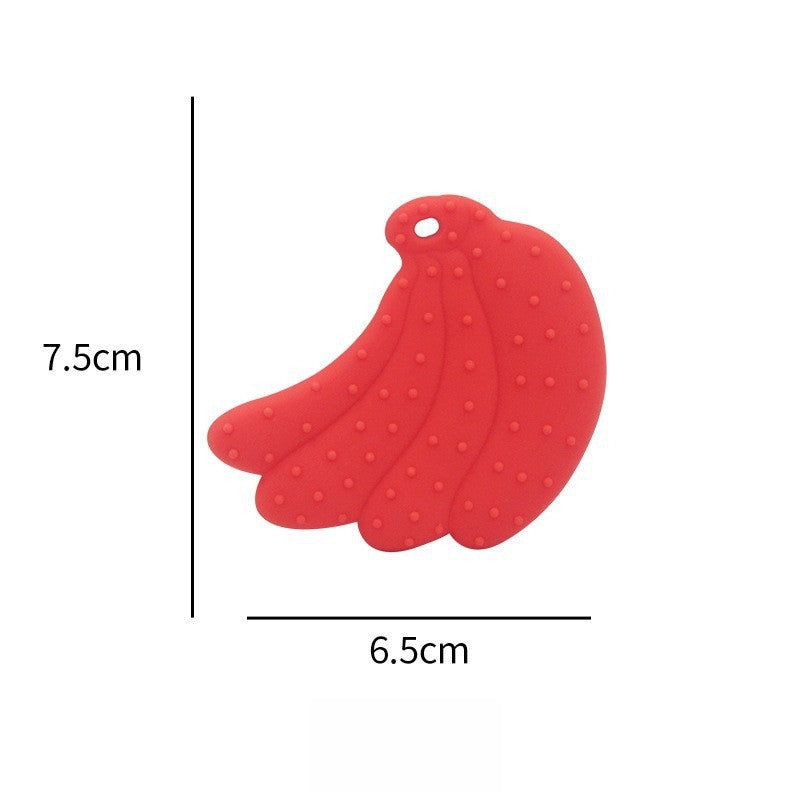 Silicone Fruit Shape Teething Toy Baby Teether for Infants 19