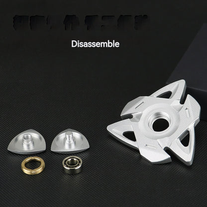 Aluminum Alloy Shark Fingertip Gyroscope Metal Fidget Spinner 2