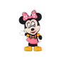 20Pcs Silicone 3D Focal Beads Round Ear Mouse Character with Bow and Orange Tiger Pose 9
