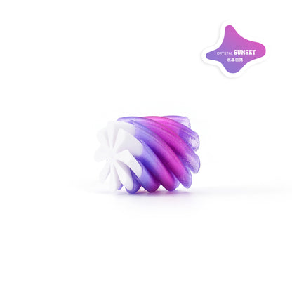 3D Printed Fidget Toy Flexible Spiral Cones 5cm
