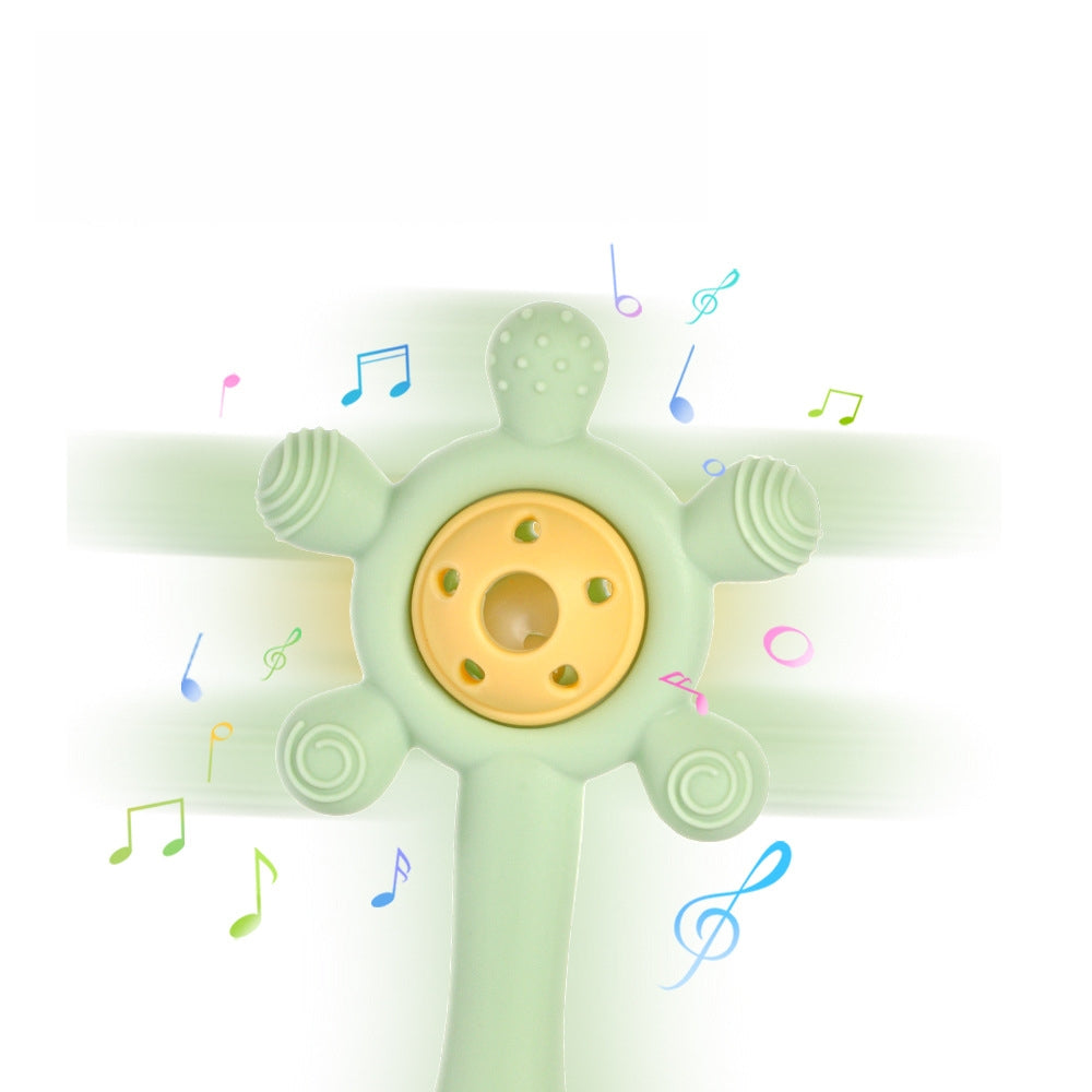 Silicone Baby Teething Toy Ferris Wheel Ringing Bell 5 Pack 3