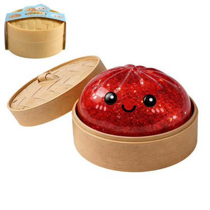 Squishy Steamed Stuffed Bun Soft Silicone Sensory Toy 8.5 × 6cm 6
