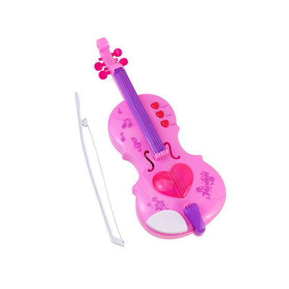 Plastic Mini Violin Musical Instrument Early Educational Toy 5