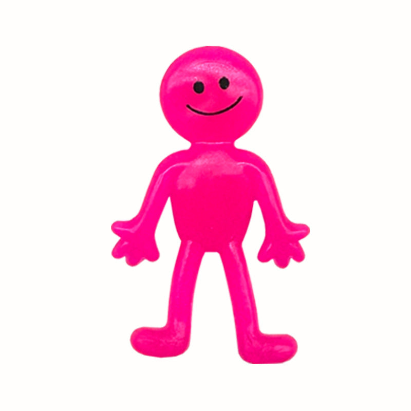 TPR Stretchy Smiley Face Squishy Sensory Toy 7